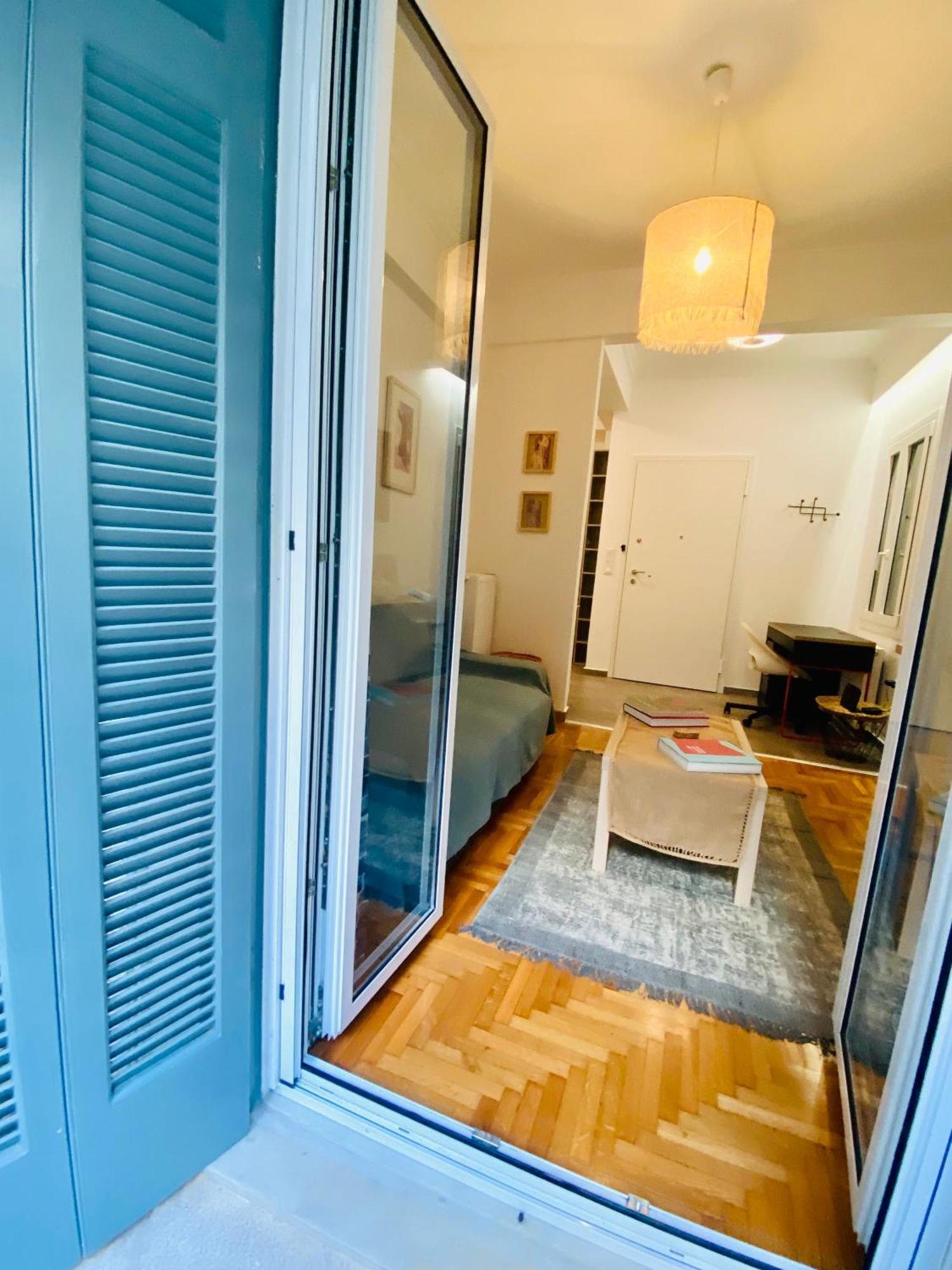 Antinoros Inn, Stylish Apartment,3' To Metro Atene Esterno foto